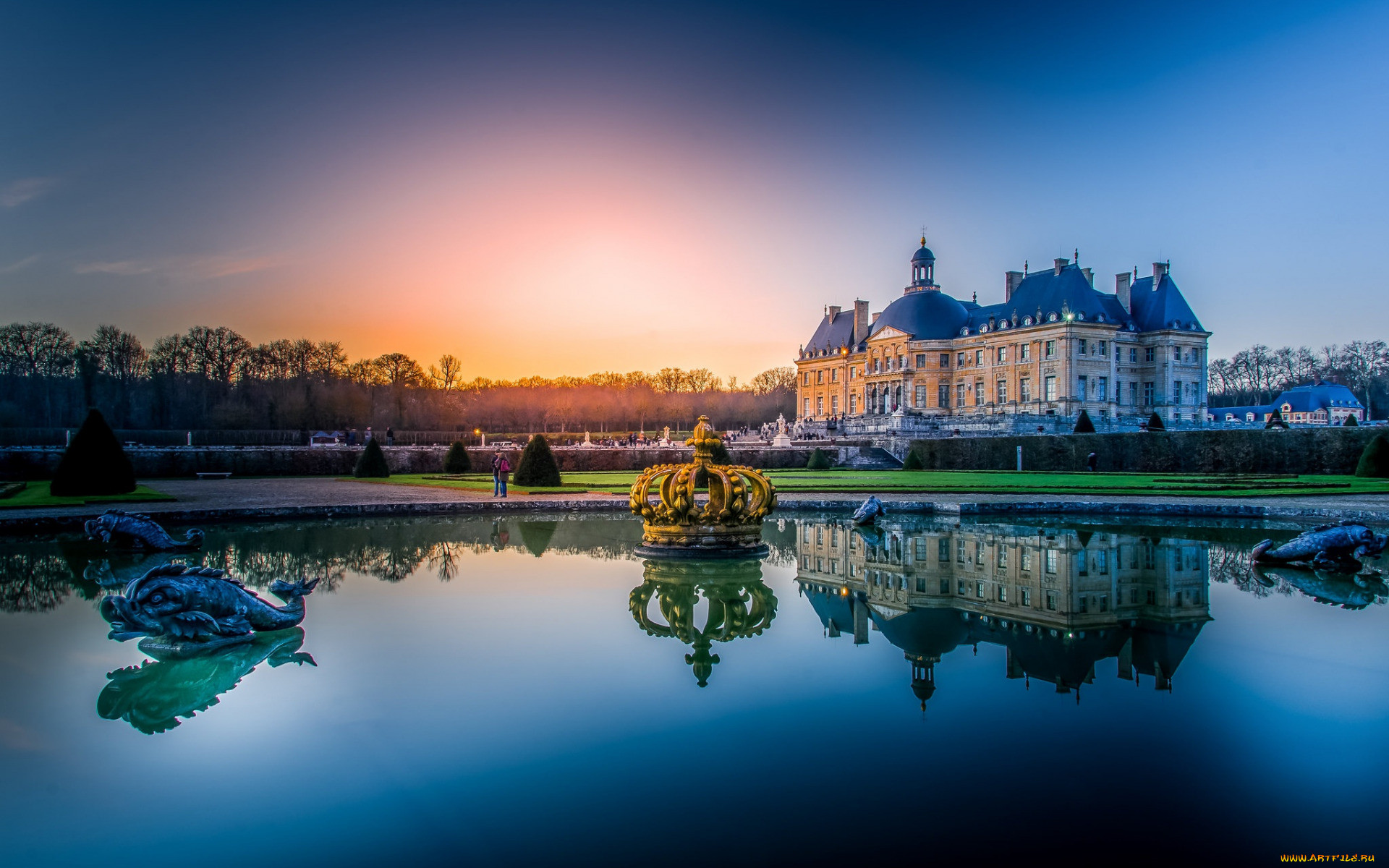 chateau de vaux le vicomte, maincy, france, ,  , chateau, de, vaux, le, vicomte